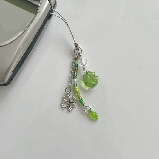 Crystal Luck Clover Charms