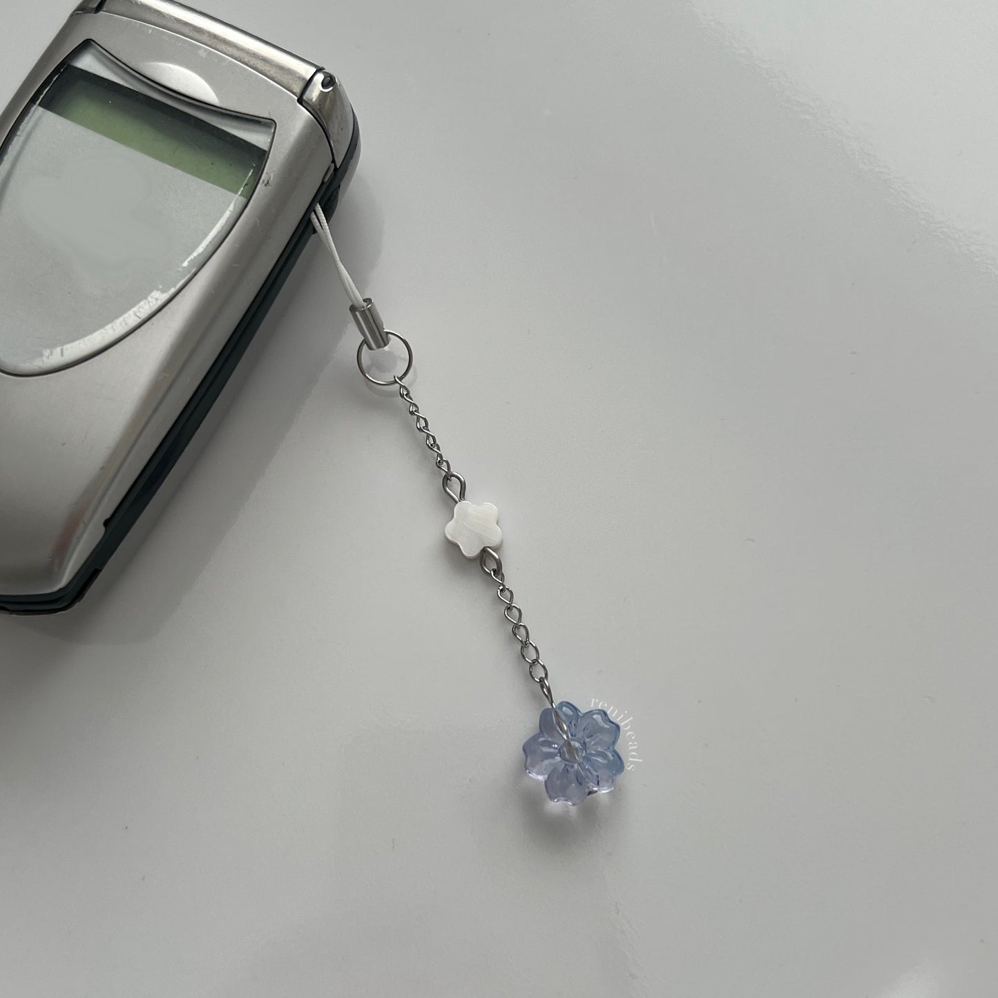 Lilac Flower Phone Charm