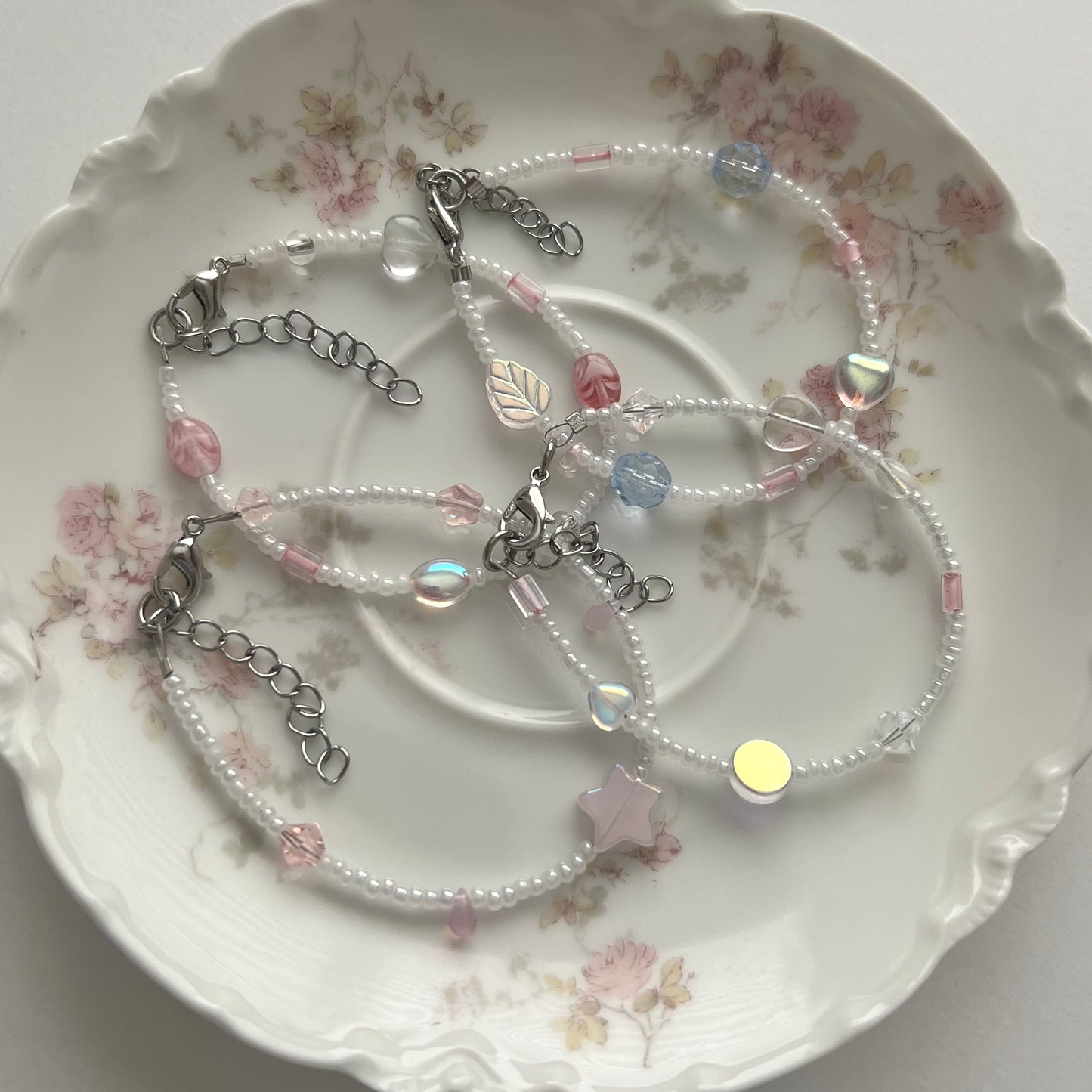 Shoujo Girl Bracelets - Czech Beaded Bracelets - one and only