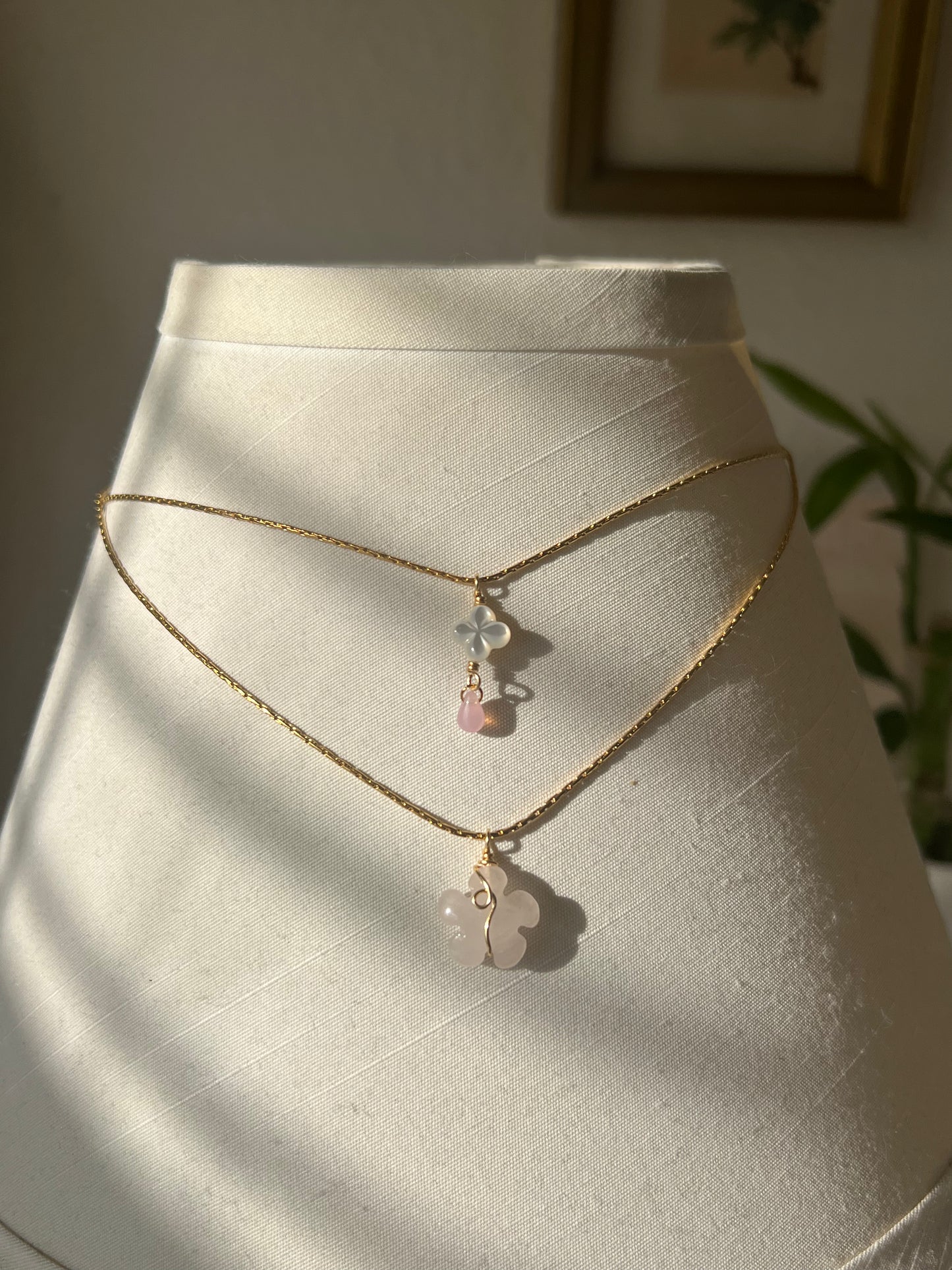 Rose Quartz Flower