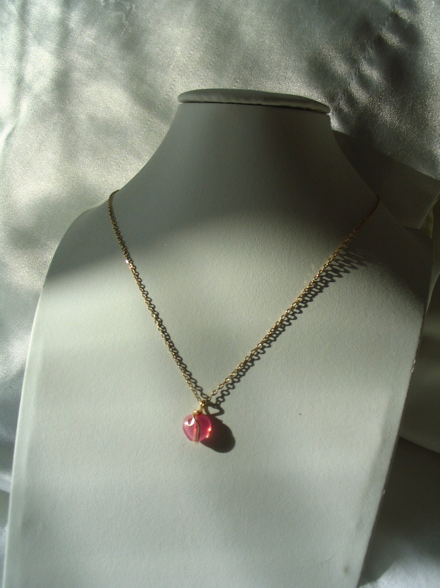 Strawberry Quartz Heart