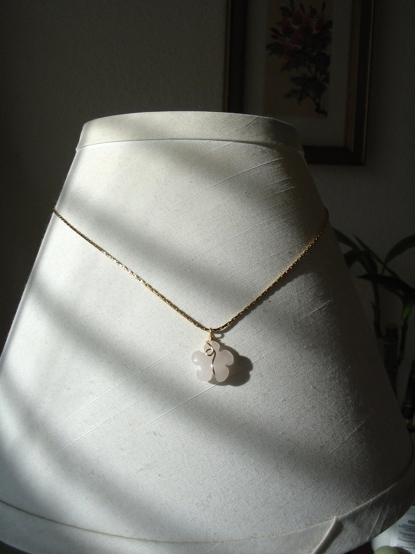 Rose Quartz Flower