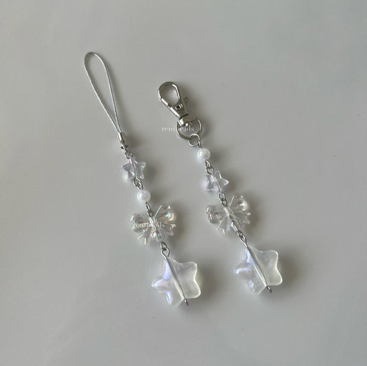 Iridescent Star Charms