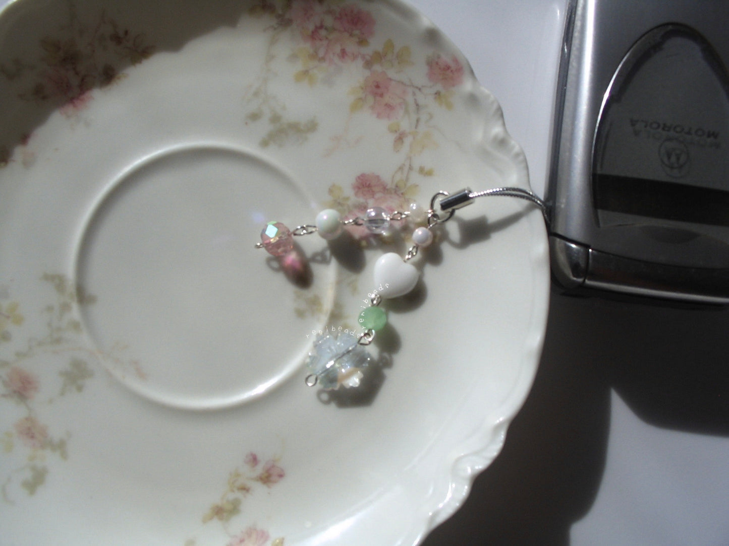Candied Snowflake Phone Charm