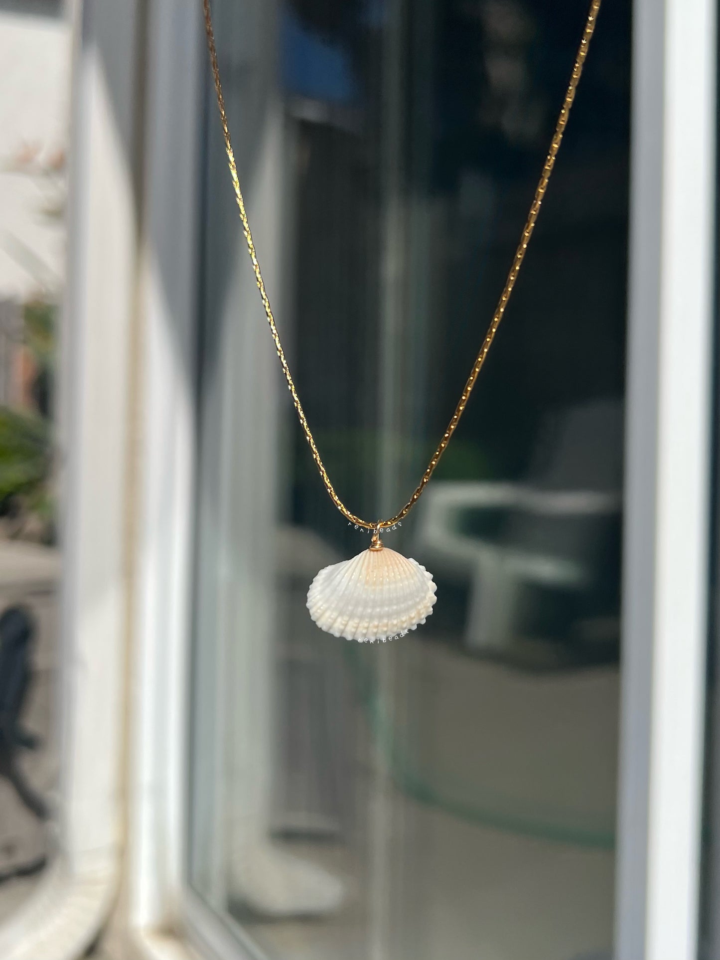 Mini Gold Shell Necklace