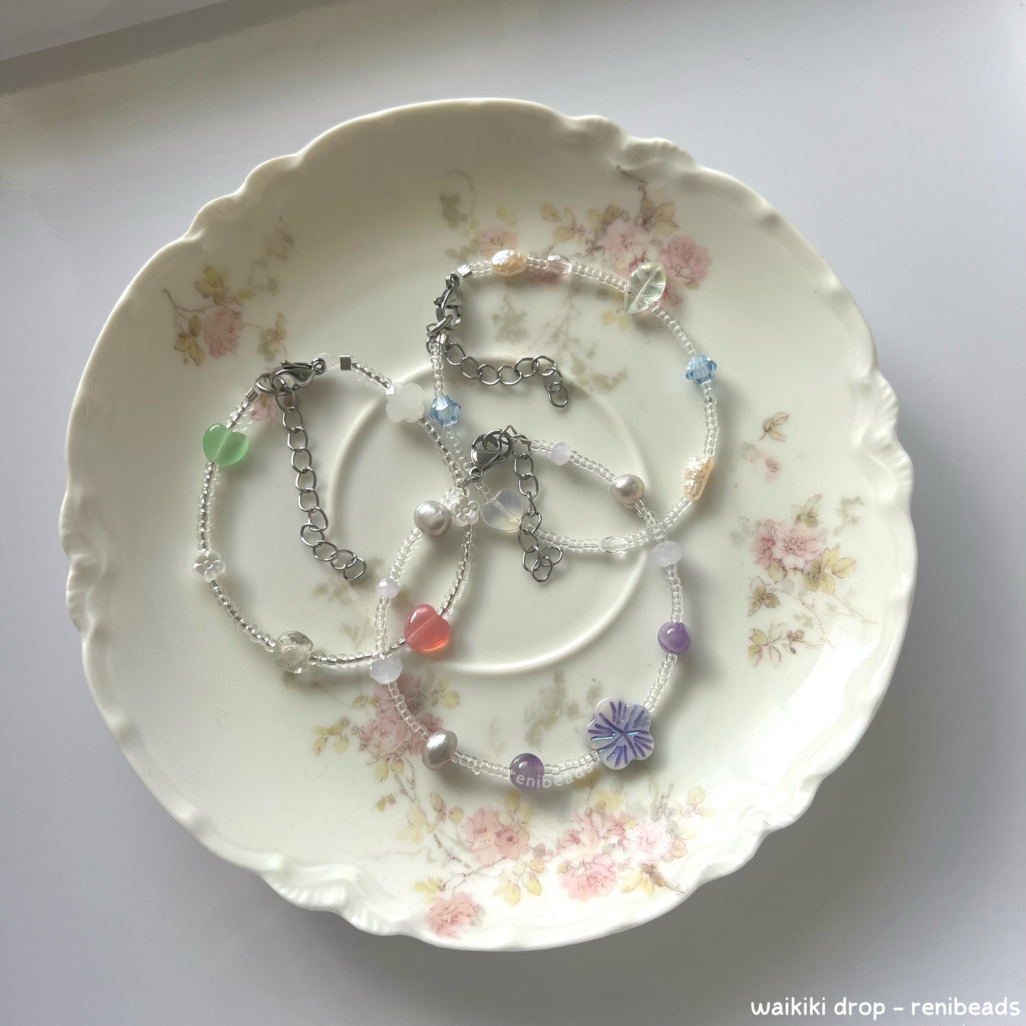 Beachy Glass Bracelets 1:1 - Waikiki drop