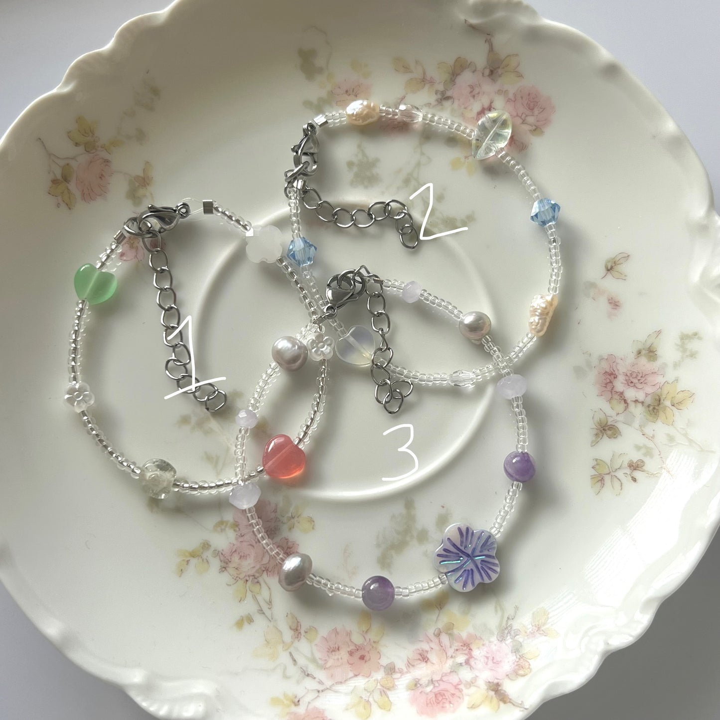 Beachy Glass Bracelets 1:1 - Waikiki drop