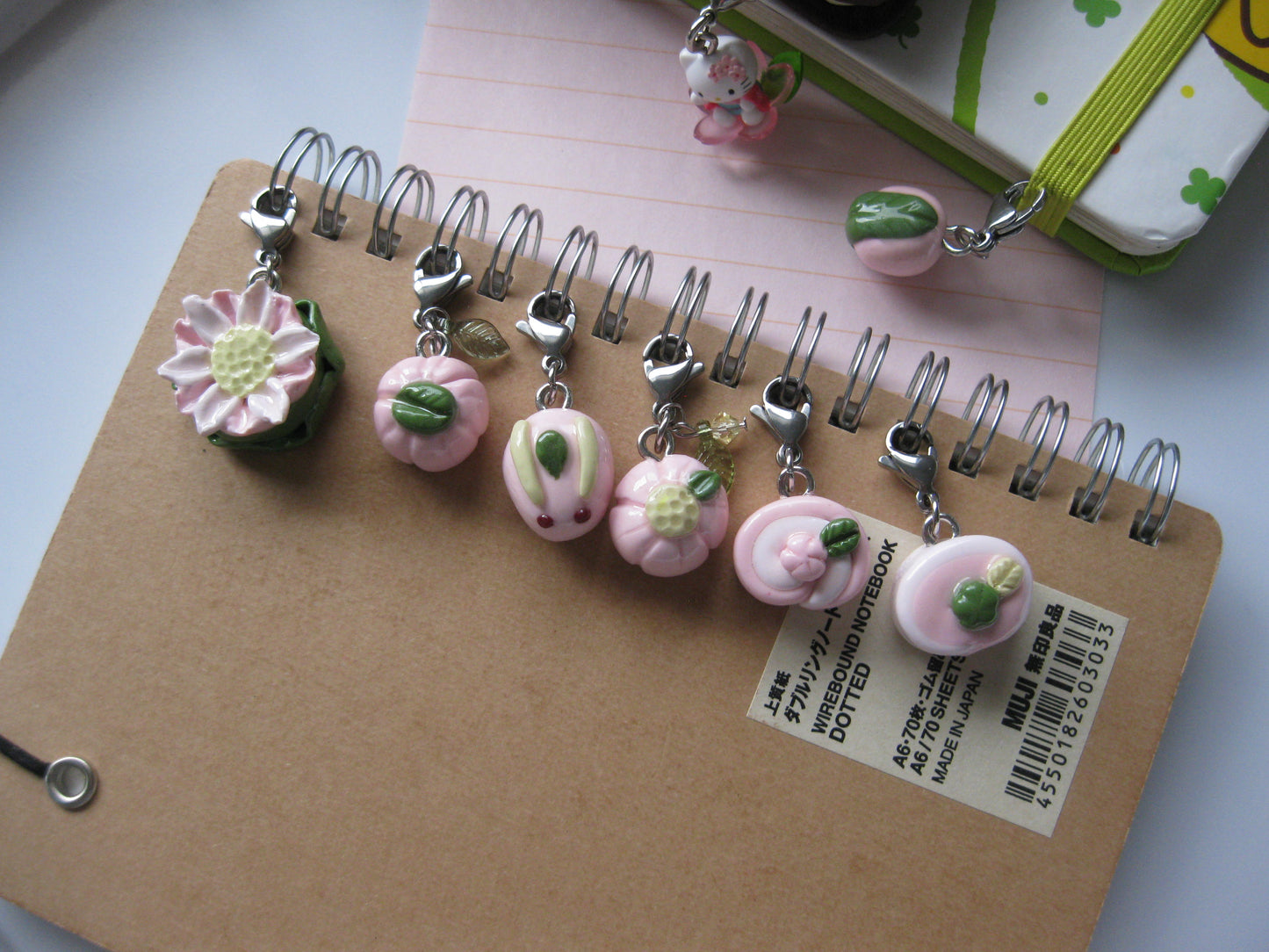 Lotus Clay Pastry Charms