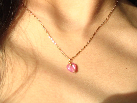 Strawberry Quartz Heart