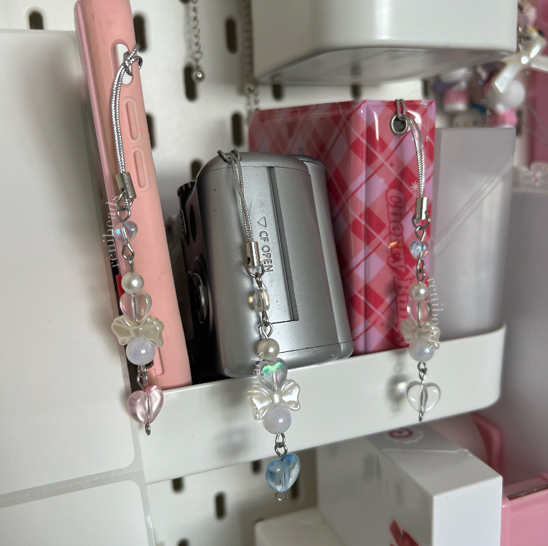 Pastel Heart Charms