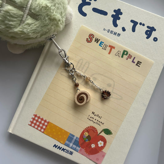 Maple Cake Roll Keychain