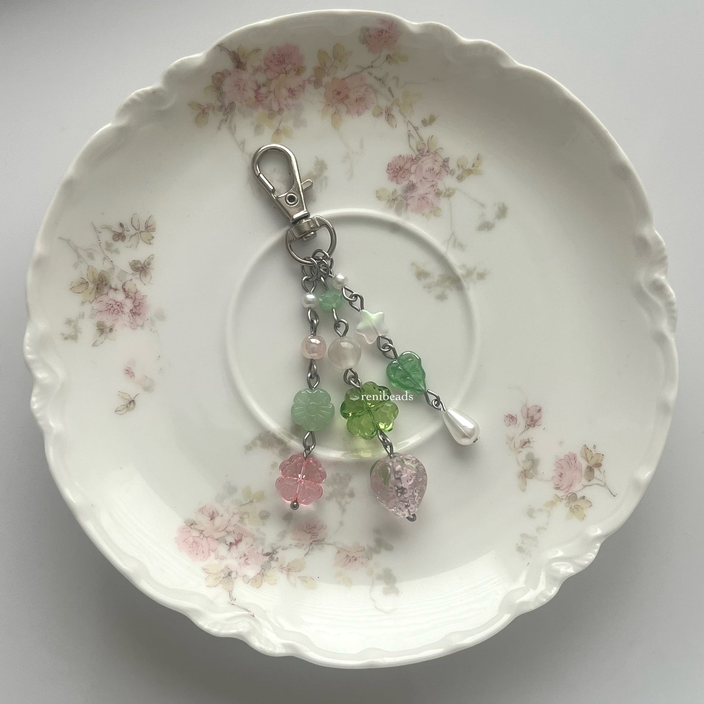 Lucky Strawberry Keychain