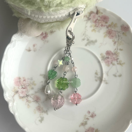 Lucky Strawberry Keychain